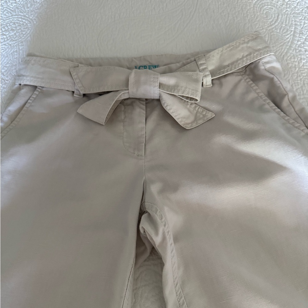 J.Crew City Fit Linen Pants❗️